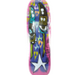 Shut Skateboards Phil Frost Pink Blue Multi Size 9.4" Vintage NOS Shaped Deck