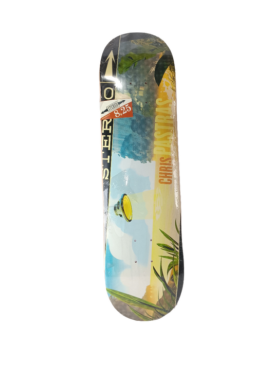 Stereo Chris Pastras Ufo Multicolor Size 8.25 Vintage NOS Deck