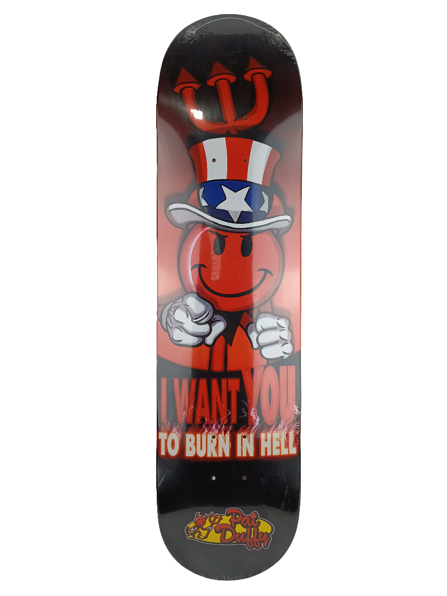 World Industries Pat Duffy Devil Man 7.75" Vintage NOS Deck