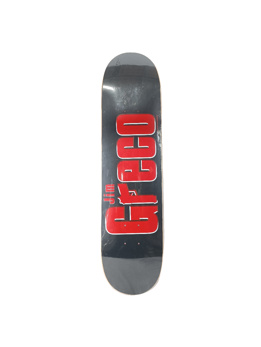 Baker Jim Greco Pistol Graphic Black Red Size 7.75 Skateboard Deck