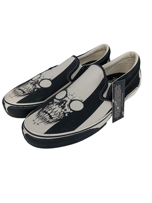 Vans Slip On   Syndicate Grime/Skull US Mens Size 10.5 Shoes