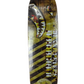 Black Label Duane Peters Emergency Warhawk Graphic Multi Color 9.25" Shaped Skateboard Deck 2007