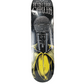 Mystery Jimmy Carlin Banana Microphone Black White Yellow size 8.0" Vintage NOS Deck