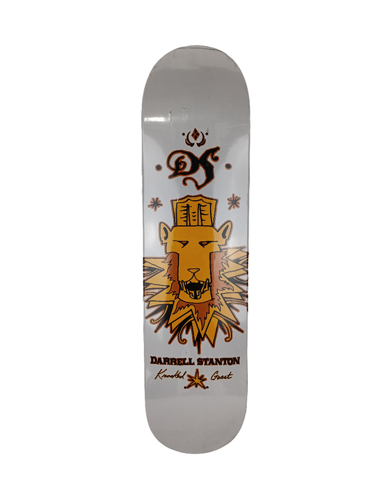 Krooked Darrell Stanton Guest Model Lion King DS Black Yellow Gold Vintage NOS Deck 184/500