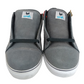 Lakai Coda French Connection Grey Black Suede Print Size 10 Shoes