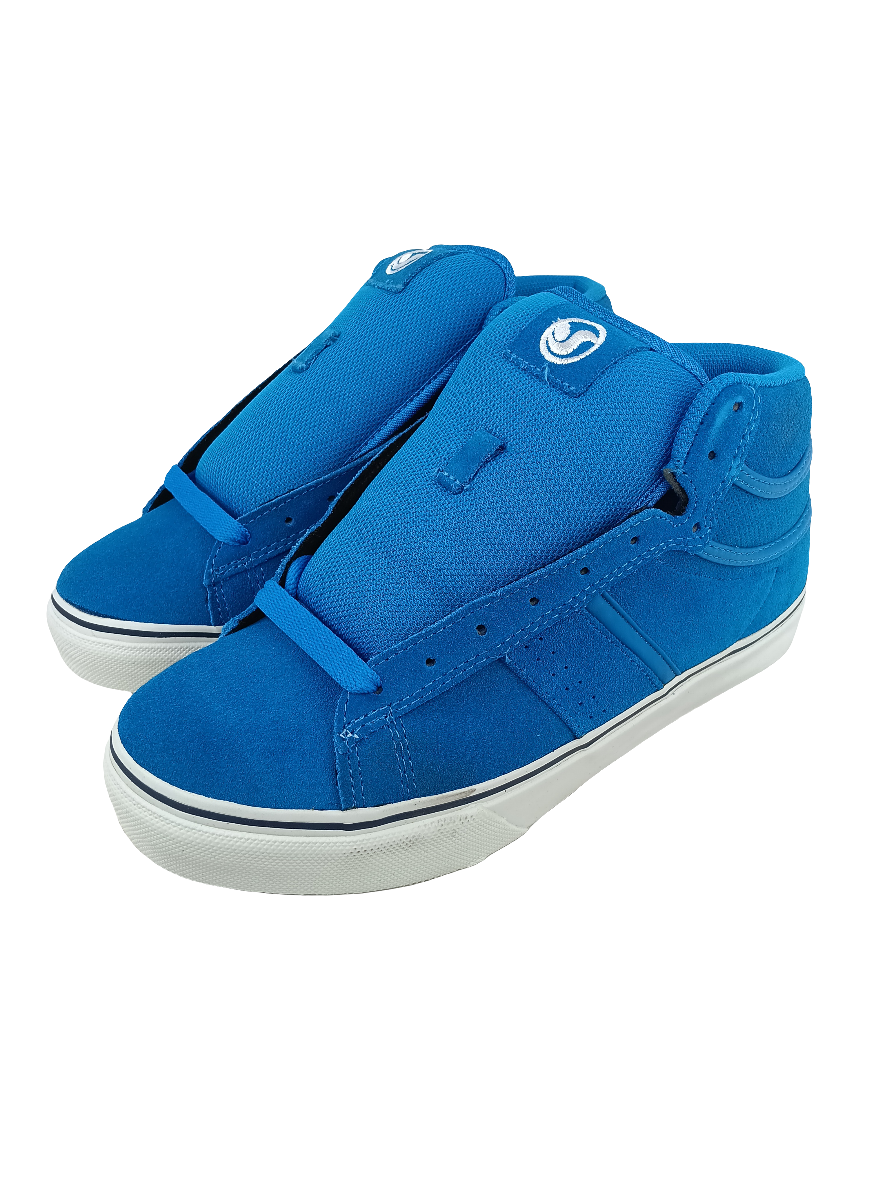 DVS Berra 3 CT Mid Steve Berra Blue Suede Size 7.5 Shoes