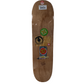 Santa Cruz Jason Jessee Milkmaid Black Brown Yellow Size 8.6" Powerply Vintage NOS Deck