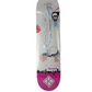 Krooked Mark Gonzales Skulls White Black Multi Size 7.56" Vintage NOS Deck