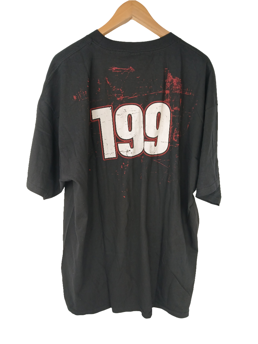 Nitro Circus Black White Red Size XXL S/s Vintage Shirt