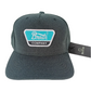 Brixton Brxtn Company Black Teal Silver Snapback Hat