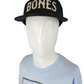 Bones Woolen Off White Logo Vintage NOS Snapback Hat