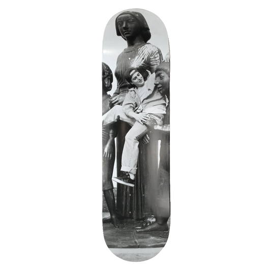 Politic Manny Law Tribute Black White Size 8.38" Vintage NOS Deck