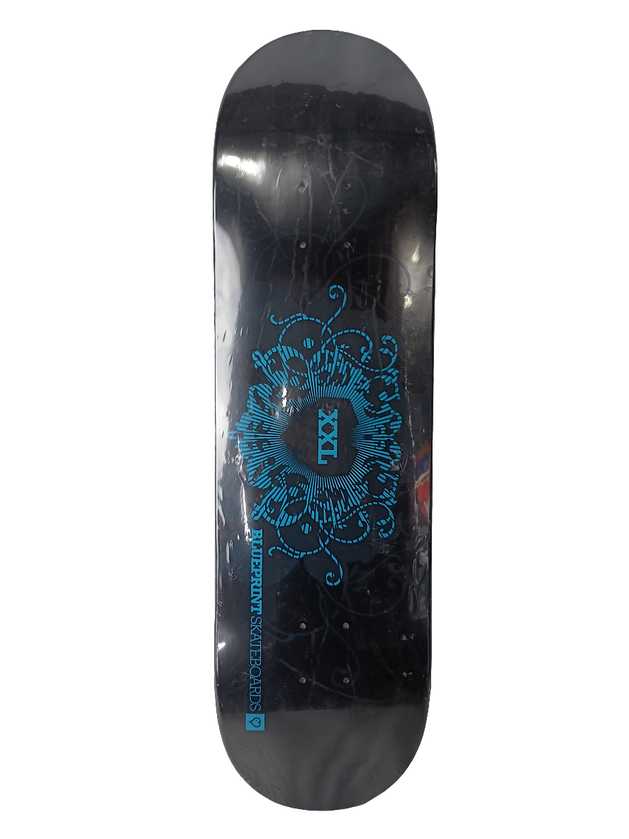 Blueprint Skateboards XXL Blue Black 8.5" Deck