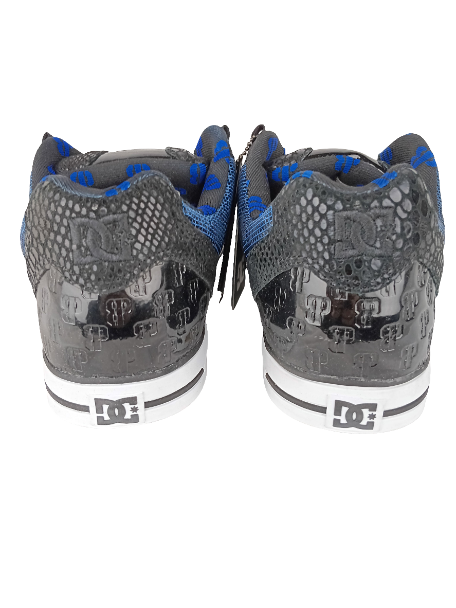 DC X Brooklyn Projects Black Royal US Mens Size 9.5 Shoes