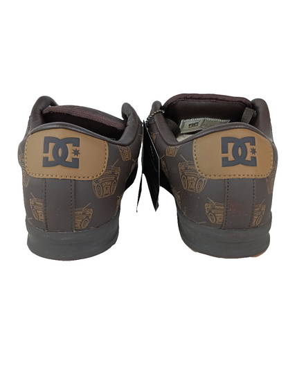 DC Trainer Remix X Travis Barker Dark Chocolate Otter Size 9.5 Shoes