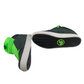 DVS Zered Neon Black Green Oiled Leather Size 10 Shoes