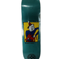 Black Label Emergency Neil Blender Rocking Dog Teal Red Blue Size 8.25" Vintage NOS Deck