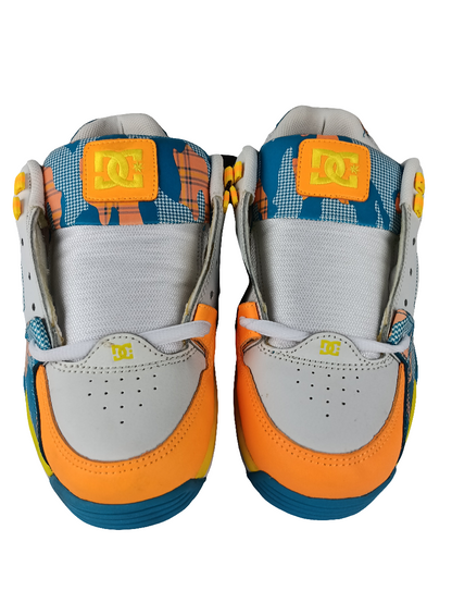 DC Versatile LE White Turquoise Size 9.5 Shoes