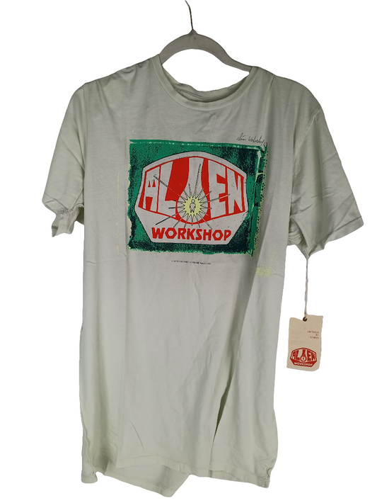 Alien Workshop Poloroid Trnsfr Ivory Size Large Vintage NOS Shirt