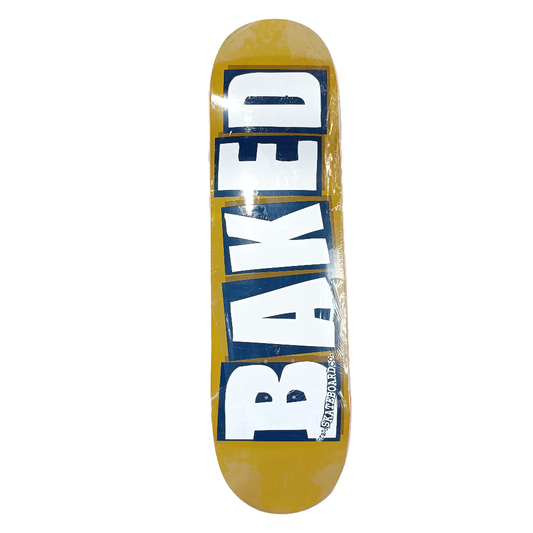 Baker Skateboards Baked Green Blue White Size 8.4" Vintage NOS Deck