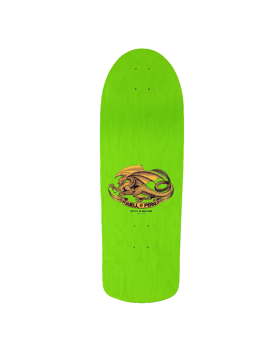 Powell Peralta Mike Mcgill F-14 Jet Fighter Green Woodgrain Grey Black Size 10.0 X 30.125 Discontinued 2015 Re-issue Skateboard Deck