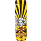 Black Label Jason Adams Six Gun Shovel Head Brown Yellow Red Size 8.25" Skateboard Deck