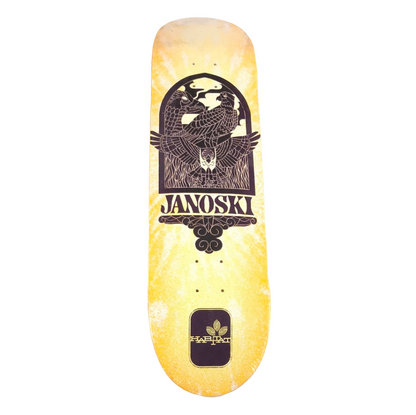 Habitat Stefan Janoski Bird Crest Orange/Black/Purple 8.125" Skateboard Deck