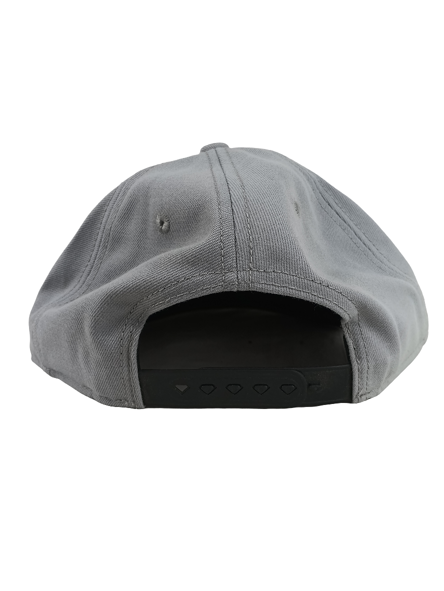 Diamond Supply Co. Grey Silver Black Vintage Snapback Hat