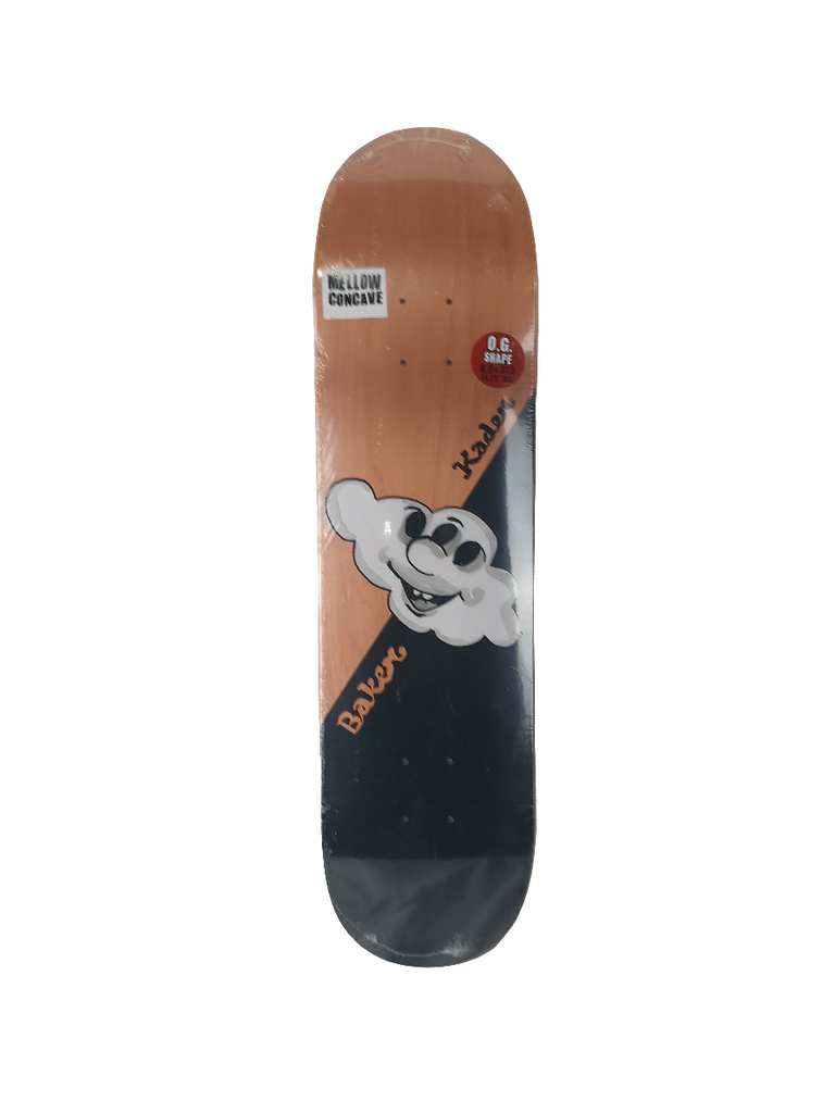 Baker Skateboards Kader Sylla Brainstorm Grey Brown Black Size 8.0