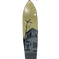 Juice Evan Hecox San Francisco Building Graphic Grey Black Cream Size 7 Skateboard Deck