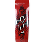 Black Label Christian Hosoi Red Kross Cross Graphic Red Black White Size 8.25 Skateboard Deck