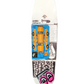 Krooked Rich Jacobs Guest Artist Graphic Black White Size 9.75 Shaped Skateboard Deck