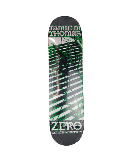 Zero Jamie Thomas Smith Grind Limited Edition Black Green White Size 8.125" Vintage NOS Deck