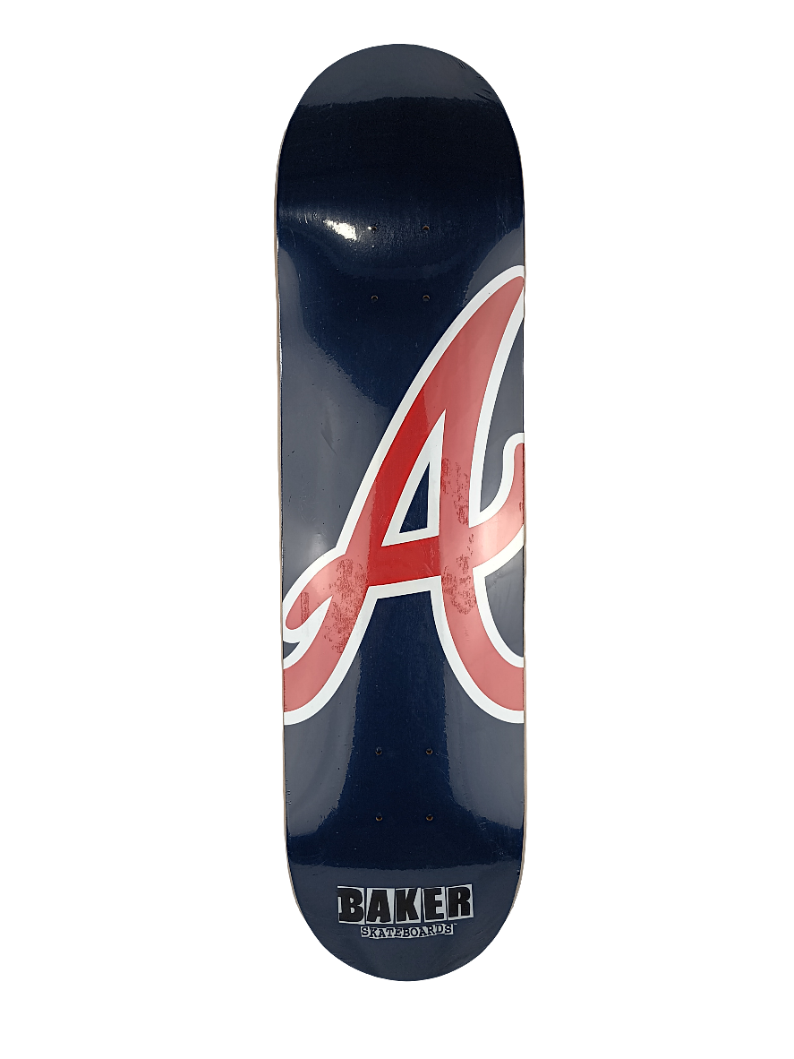 Baker Andrew Reynolds 'A' Initial Graphic Blue Red White Size 8.0 Skateboard Deck