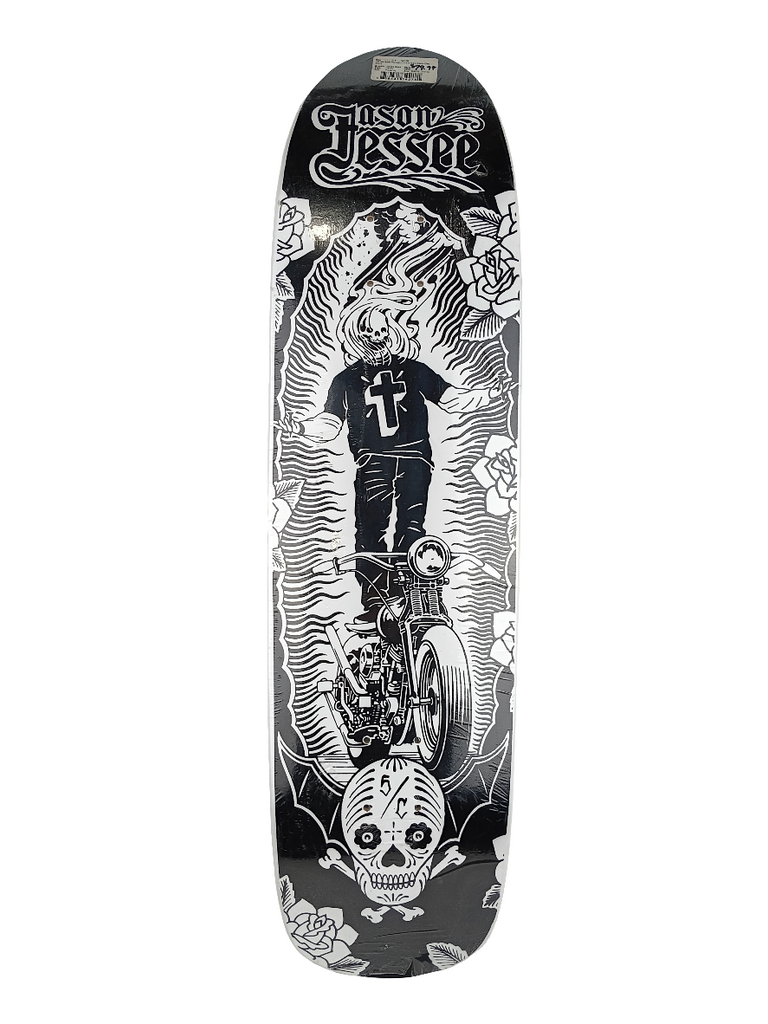 希少モデル◎JASON JESSEE サンタクルーズ　30周年 Santa Cruz Jason Jessee Giant Powerply Black White Size 8.38