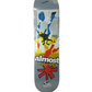 Almost Rodney Mullen Round 3 Bowling Grey Red Multi Size 7.75" Vintage NOS Deck