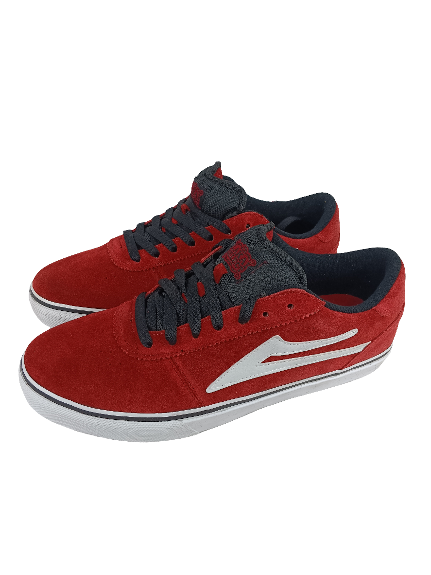 Lakai Manchester Select Red Suede Size 11 Shoes