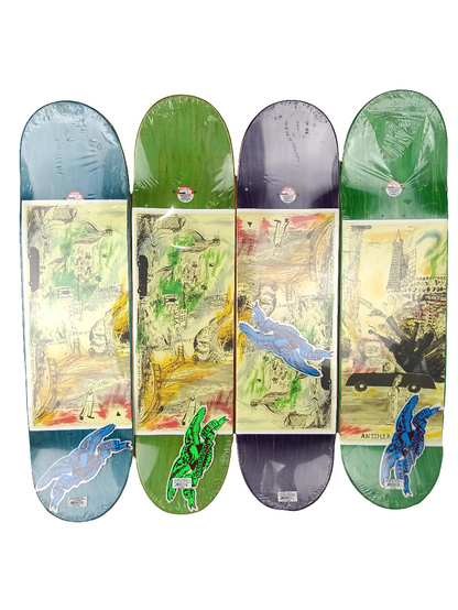 Anti-Hero SF Then & Now Complete 4 Deck Series