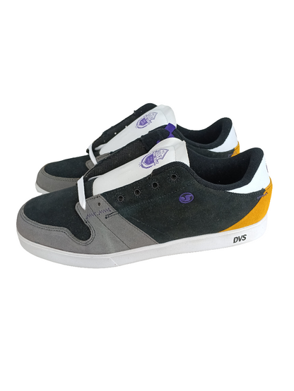 DVS Huf 5 Low O.I. Amfessional Yellow Grey Suede Size 8.5 Shoes