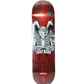 Birdhouse Tony Hawk Stripes Metallic Red Foil Black White Size 8.38 Vintage NOS Deck