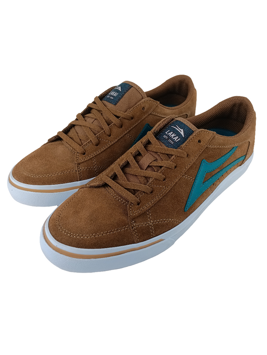 Lakai Ellis Walnut Suede Size 10 Shoes