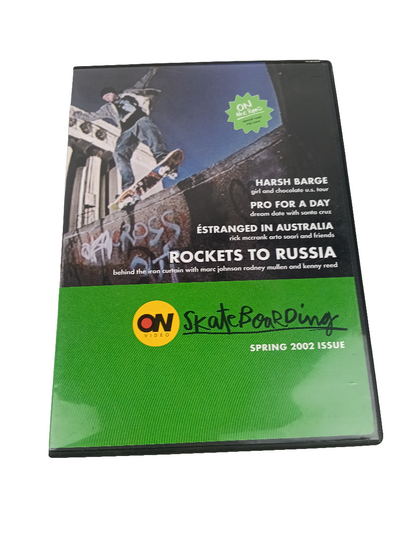 On Skateboarding Spring 2002 Issue Sealed DVD Video