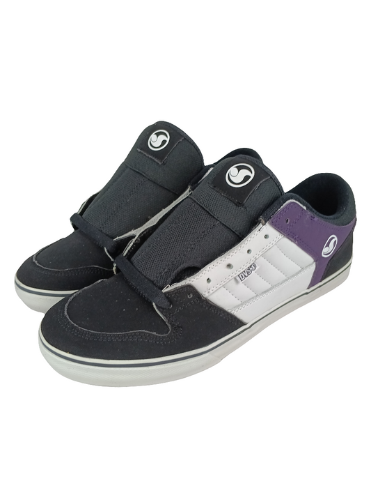 DVS Munit Ct Black Purple Us Mens Size 11.5 Shoes
