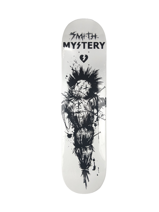Mystery Ryan Smith Voodoo Doll First Pro Model For Mystery Black White Size 7.625" Vintage NOS Deck