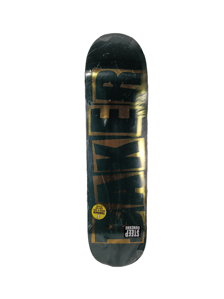 Baker Tyson Peterson Green Gold Foil B2 Concave Size 8.0" Deck