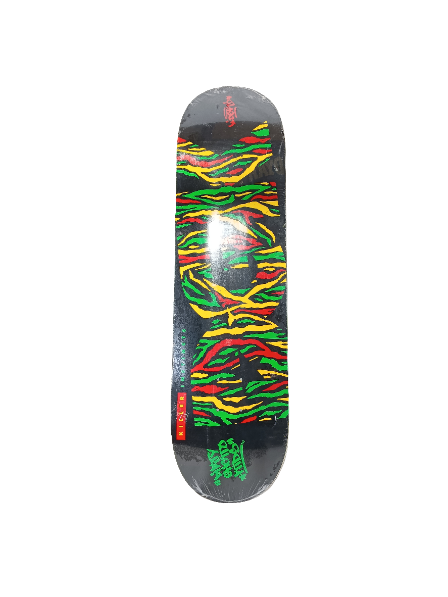 DGK Killer Instincts Black Red Green Size 8.38" Vintage NOS Deck