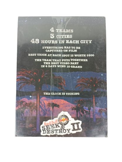 Red Bull Seek & Destroy II Sealed DVD Video