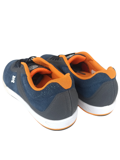 DC Mike Mo Capaldi Navy Grey Orange US Mens Size 10.5 Shoes
