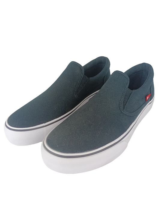 DC Trase Slip-On TX Black White BKW US Mens Size 9.5 Shoes