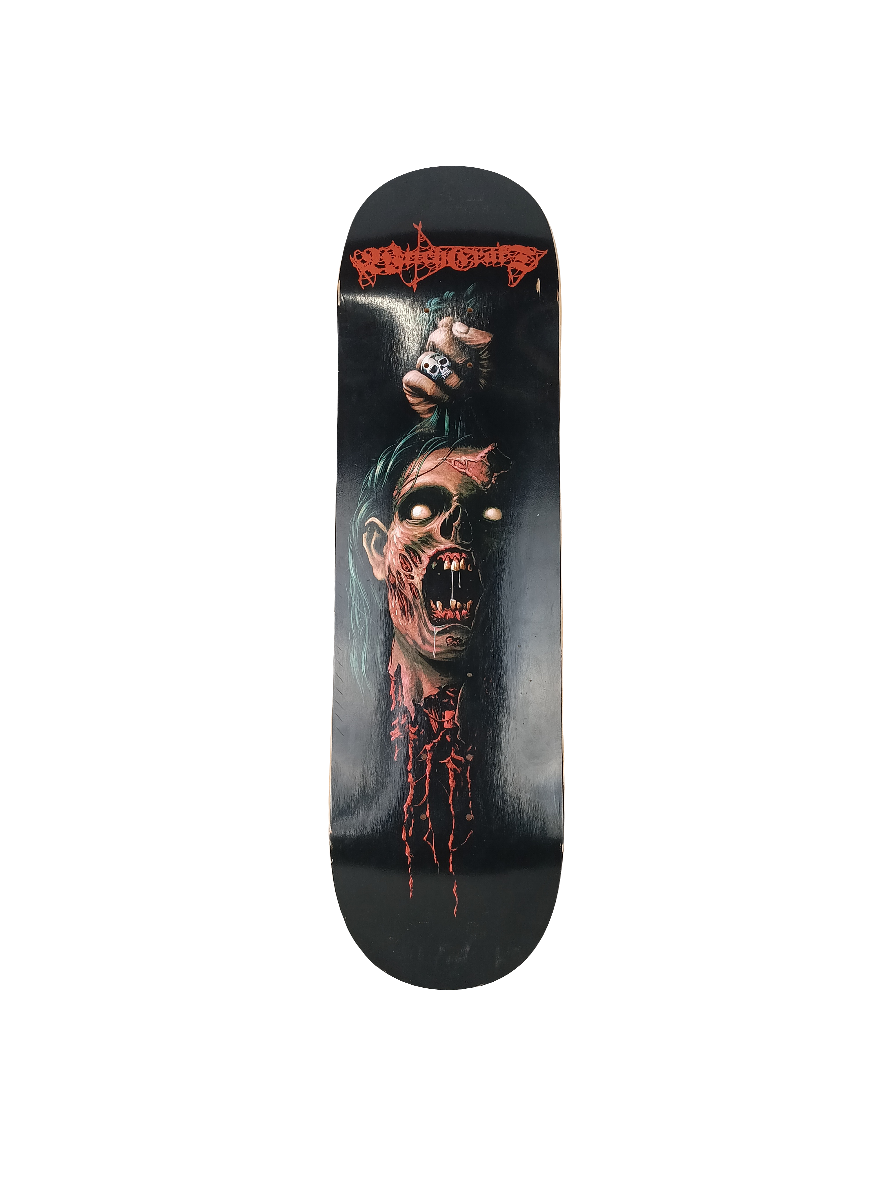 Witchcraft Severed Head Black Red Blue Size 8.625" Skateboard Deck